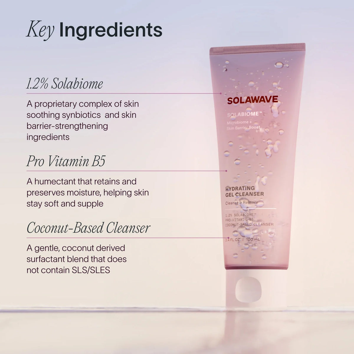 gel nettoyant pour le visage